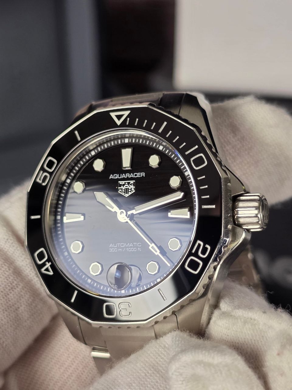 TAG Heuer Aquaracer Professional 300 WBP231D Black Dial for sale