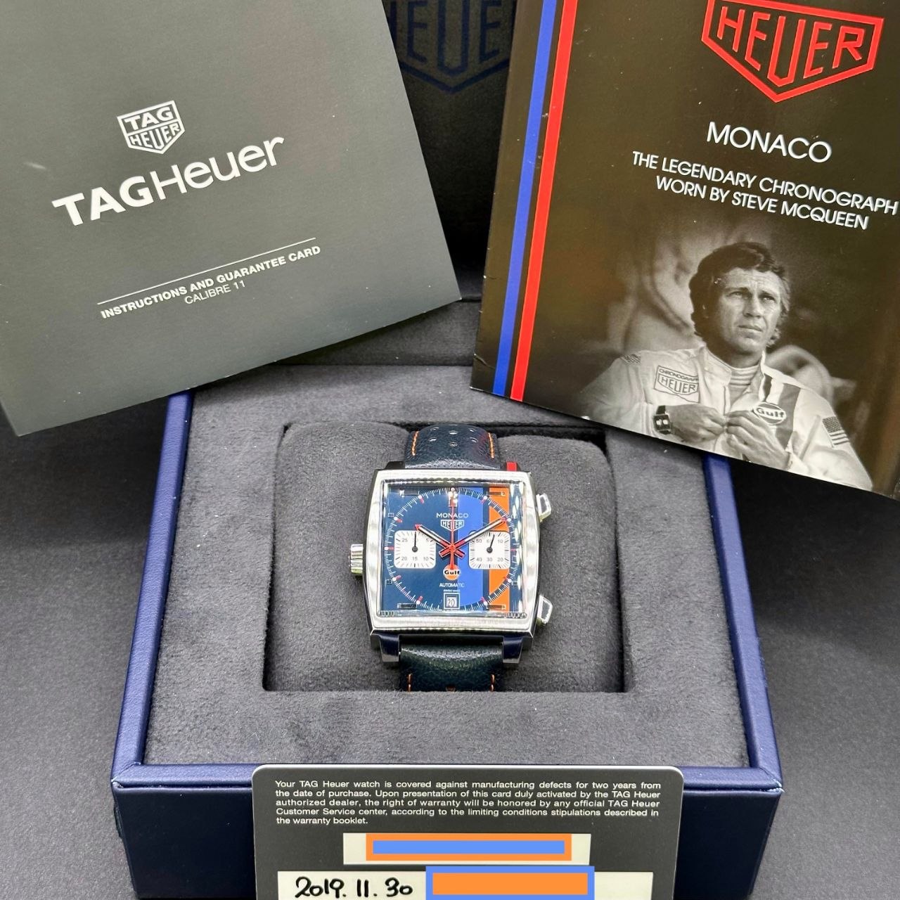 TAG Heuer Monaco Calibre 02 Gulf Special Edition CAW211T for sale