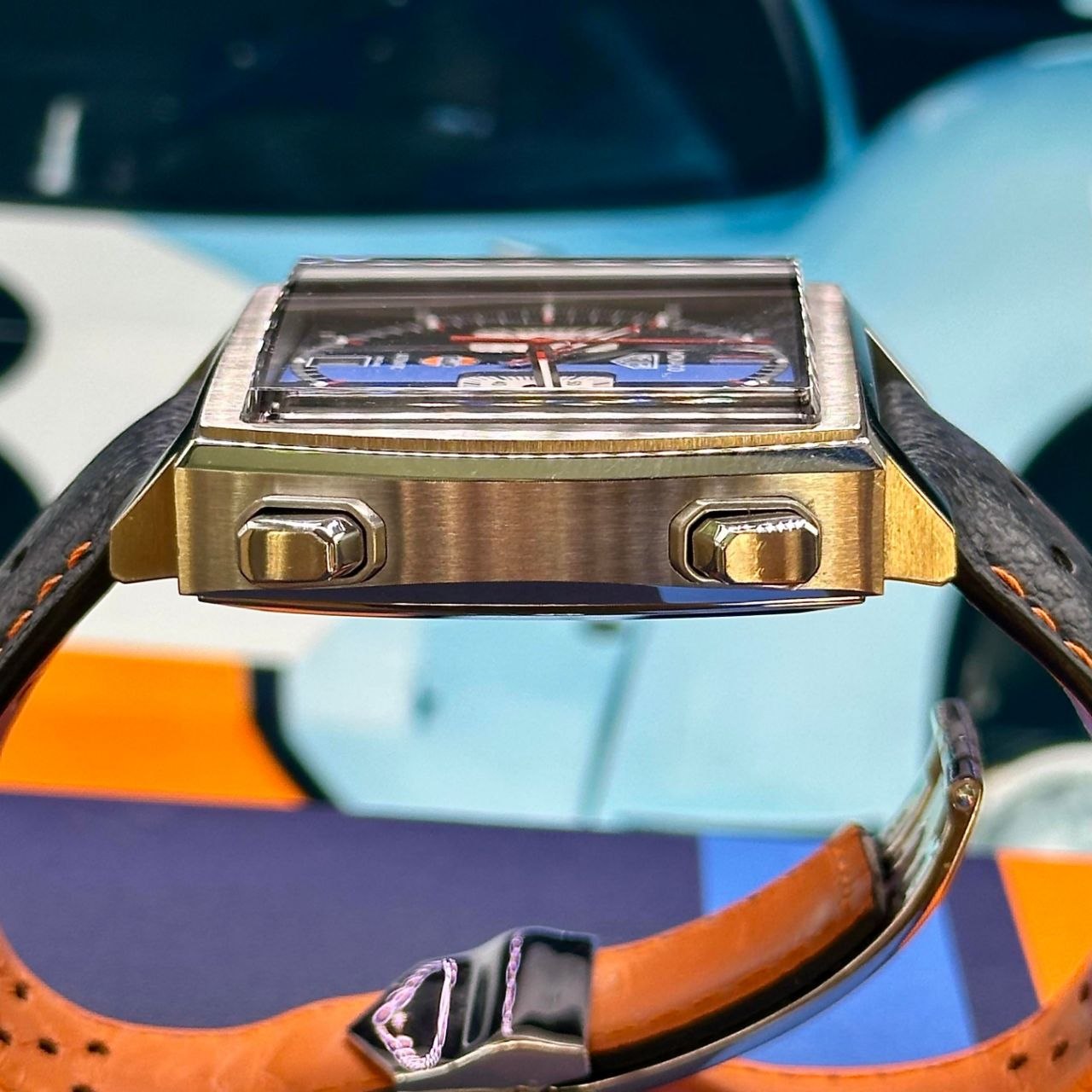TAG Heuer Monaco Calibre 02 Gulf Special Edition CAW211T for sale