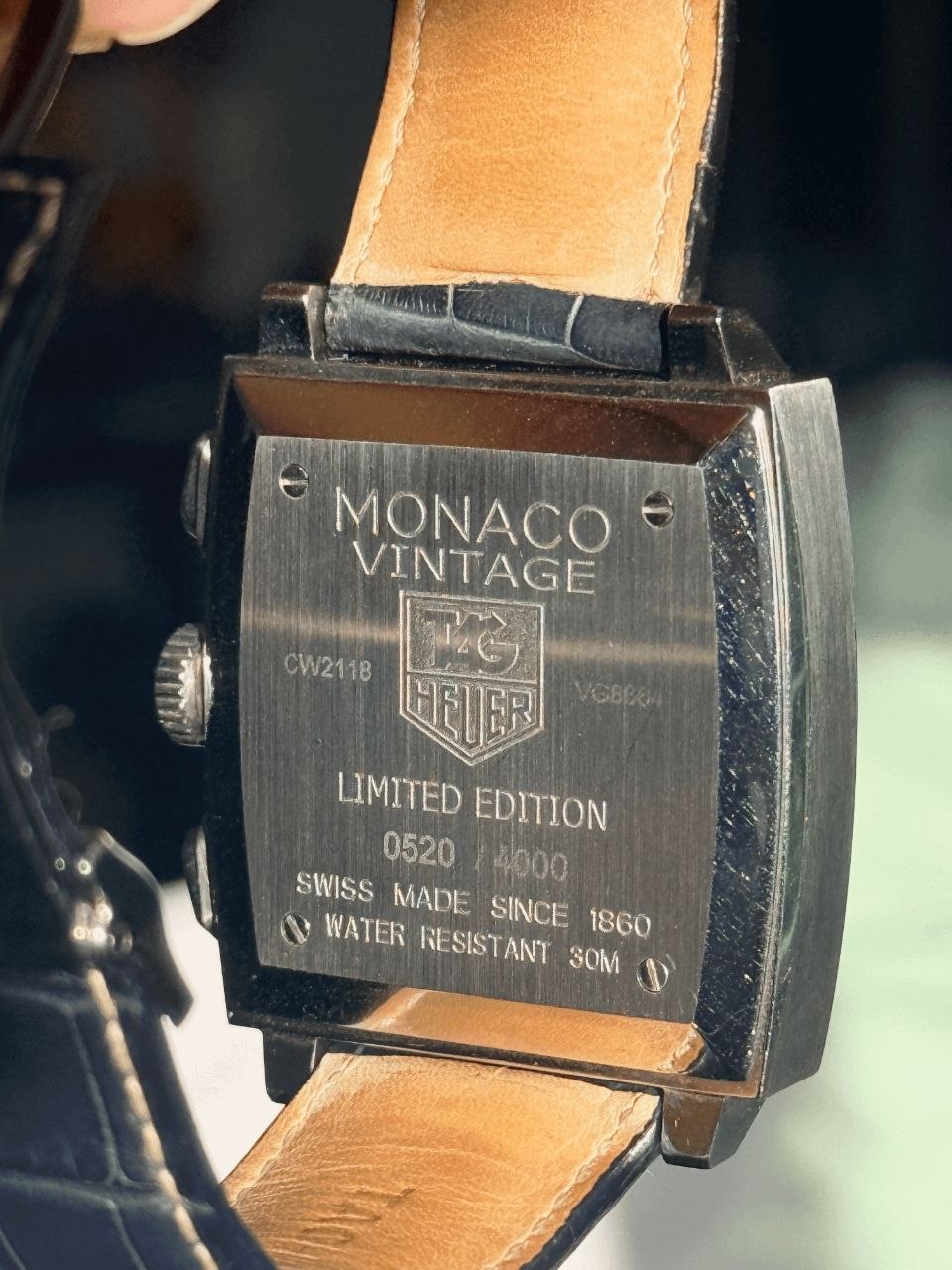 TAG Heuer Monaco Calibre 11 CW2118 Gulf Special Edition for sale