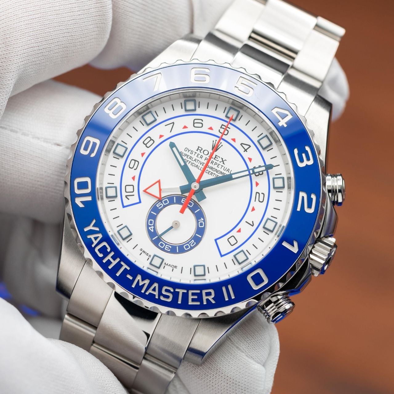Rolex Yacht-Master II 116680 white dial for sale