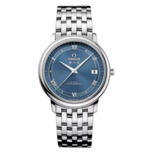 Omega De Ville Prestige 424.10.37.20.03.002 Blue Dial 2025 for sale