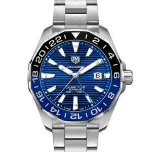TAG Heuer Aquaracer Professional 300 GMT WAY201T blue dial for sale