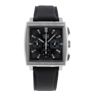TAG Heuer Monaco Calibre 11 CS2111 black dial for sale