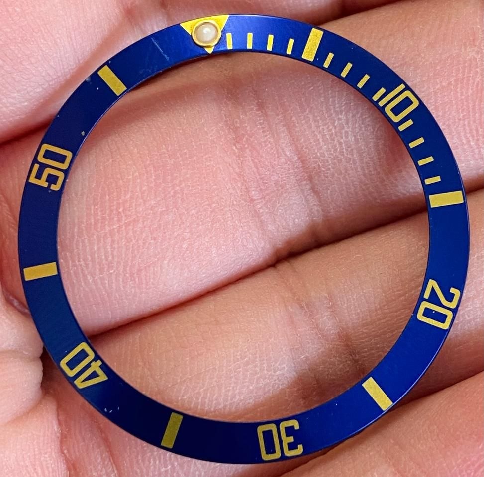 Rolex Submariner Blue Bezel Insert