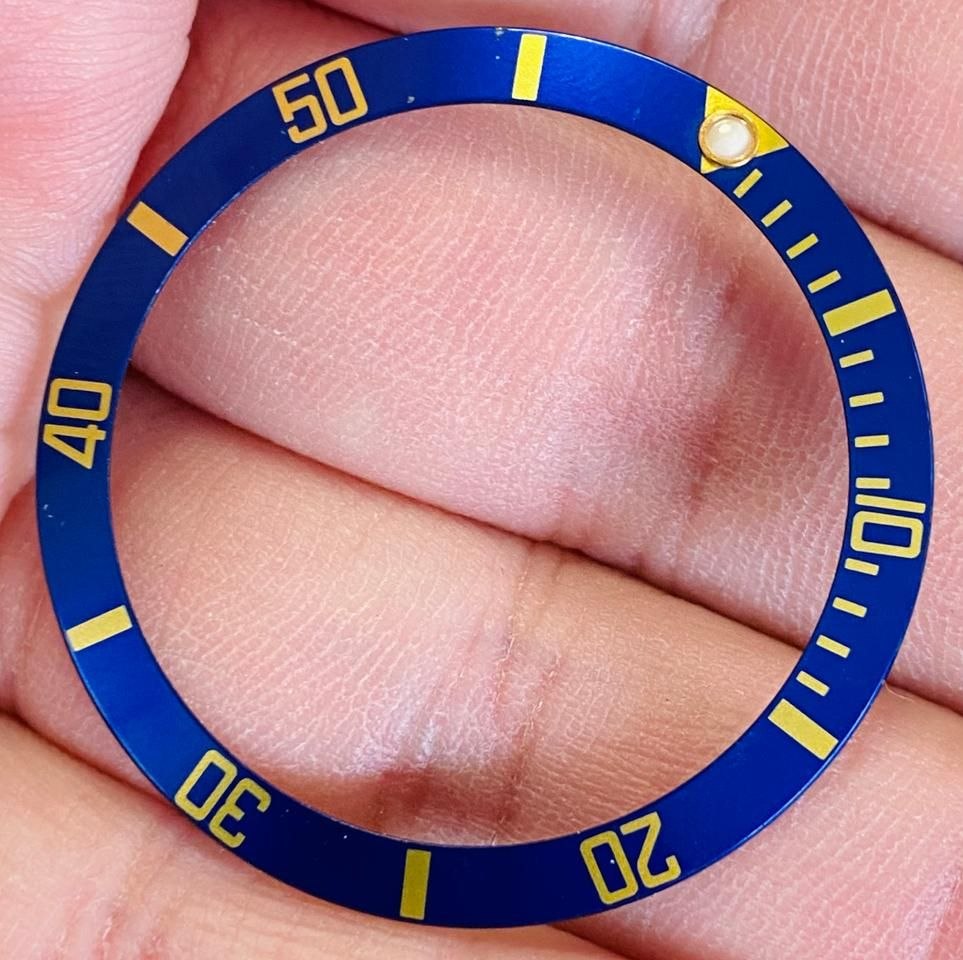 Rolex Submariner Blue Bezel Insert