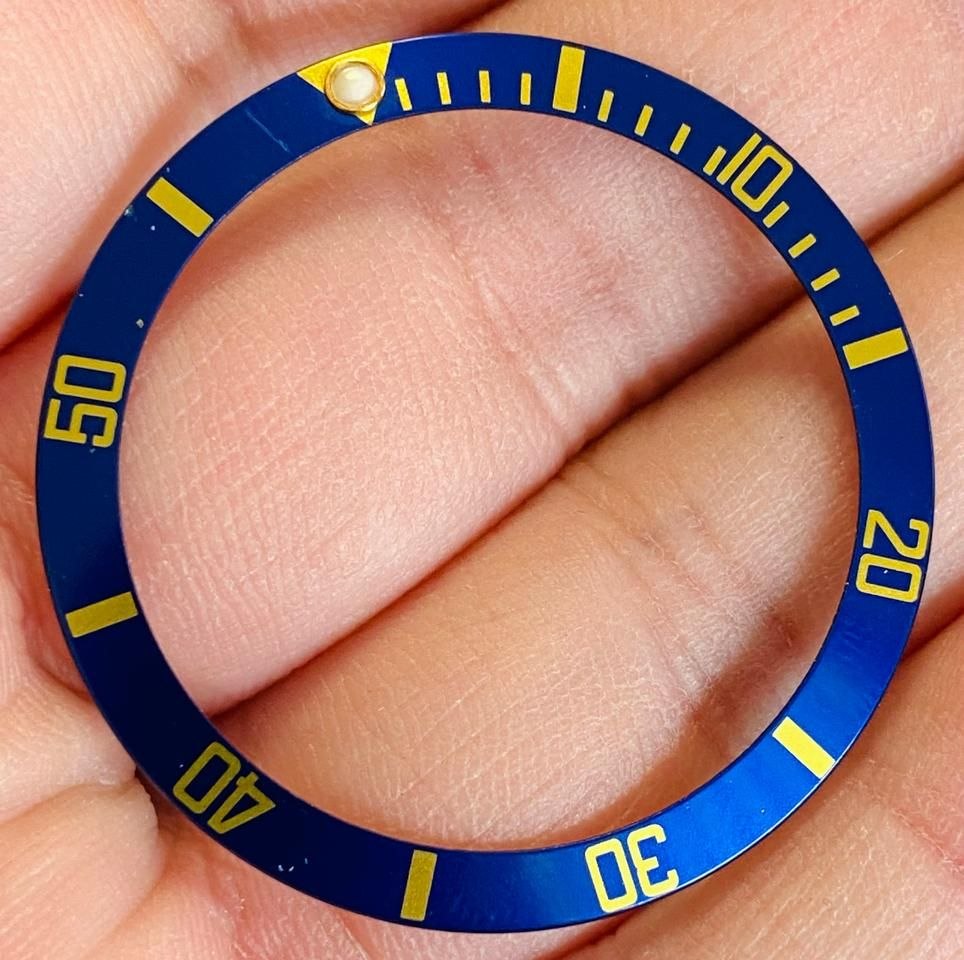 Rolex Submariner Blue Bezel Insert